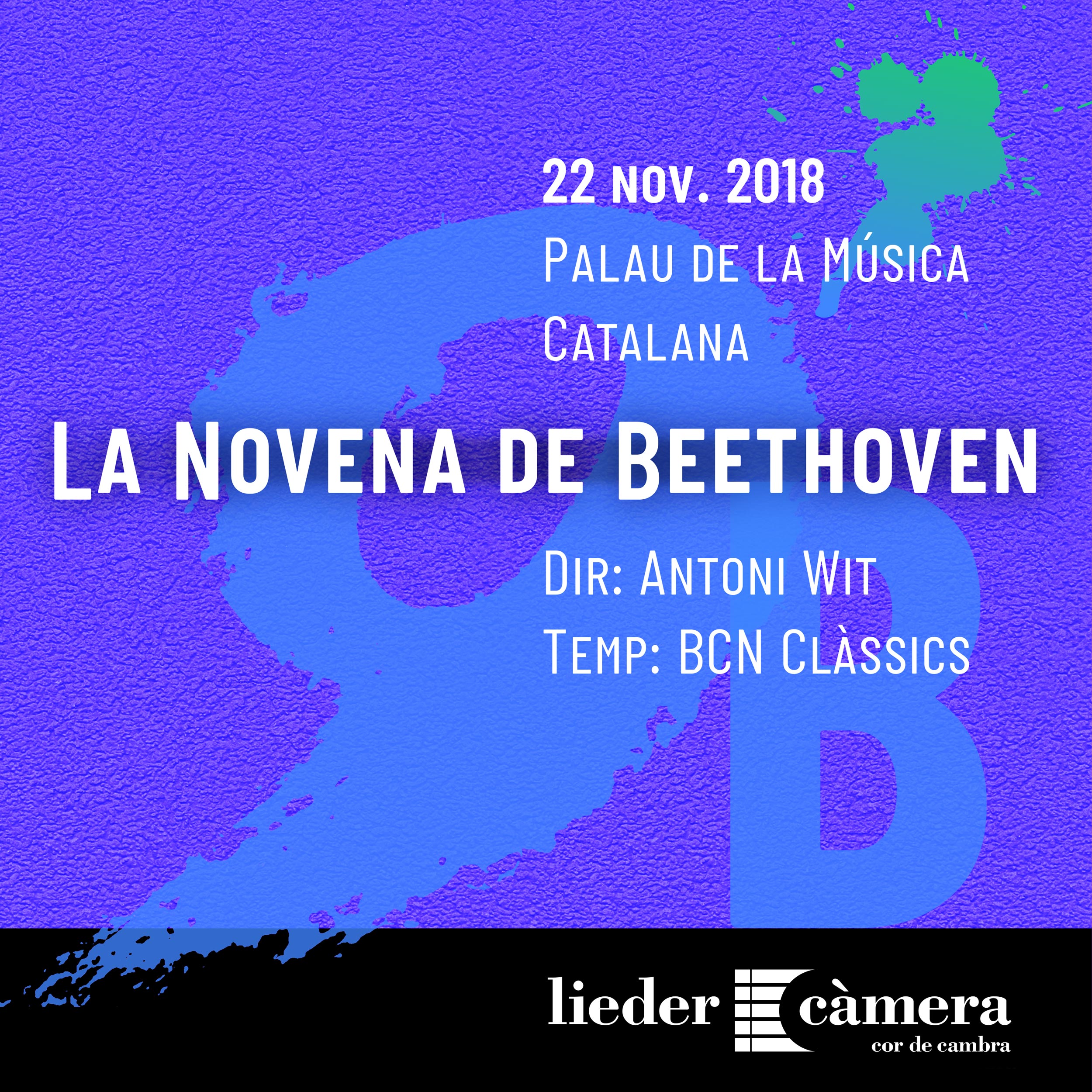 Beethoven; BCN-Classics; Orquestra de Cadaqués; Palau de la Música Catalana